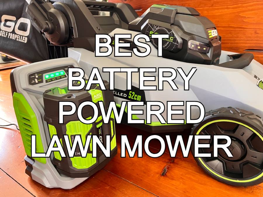 Best battery powered lawn mower