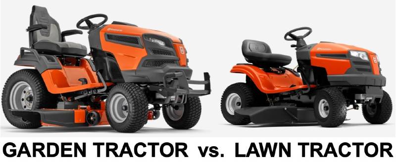 Lawn tractor vs garden tractor featured image