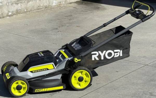 Ryobi push electric mower budget pick